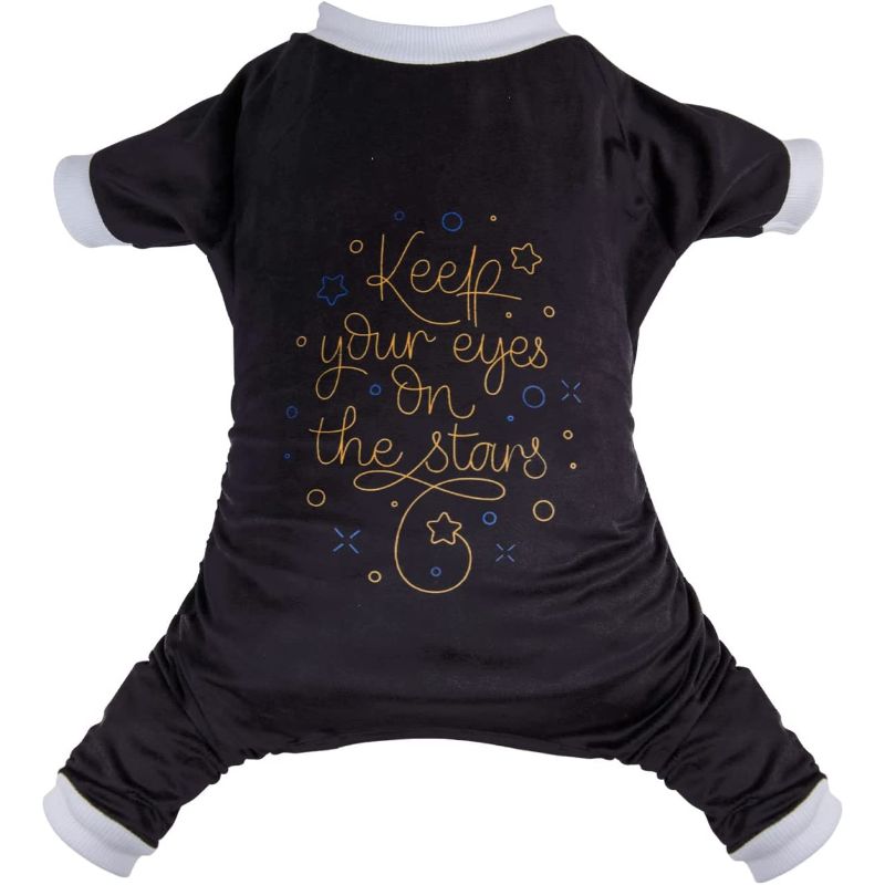 Holiday Dog Pajamas Clothes-Paw Print Pad