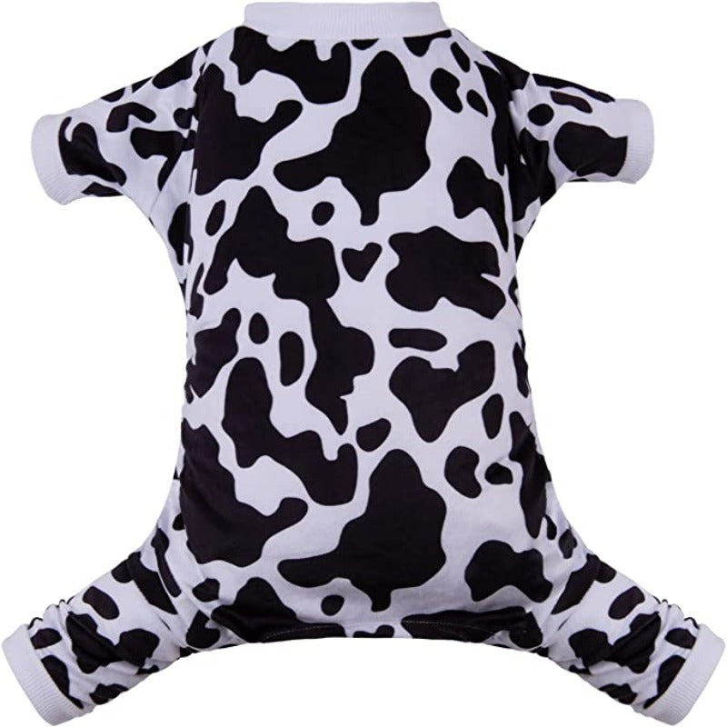 Pig Dog Pajamas Cat Clothes Pet Pjs Onesie Coat-Paw Print Pad