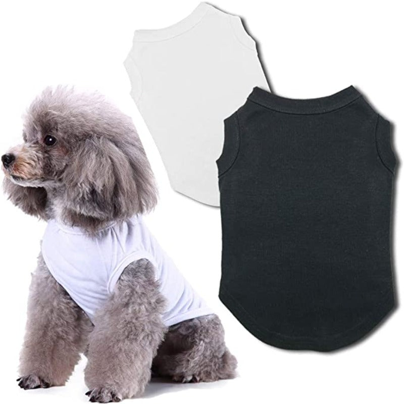 Colorful Dog Shirts Clothes Vest Soft And Comfortable-Paw Print Pad