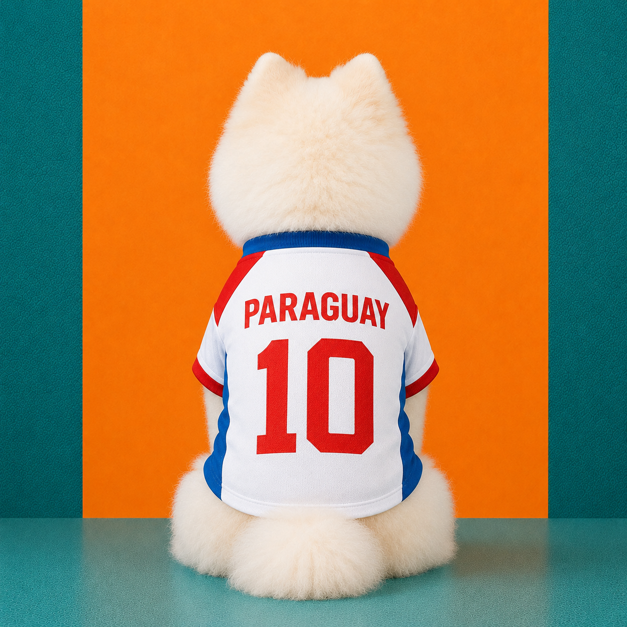 World Cup 2026 Paraguay Soccer Pet Jersey