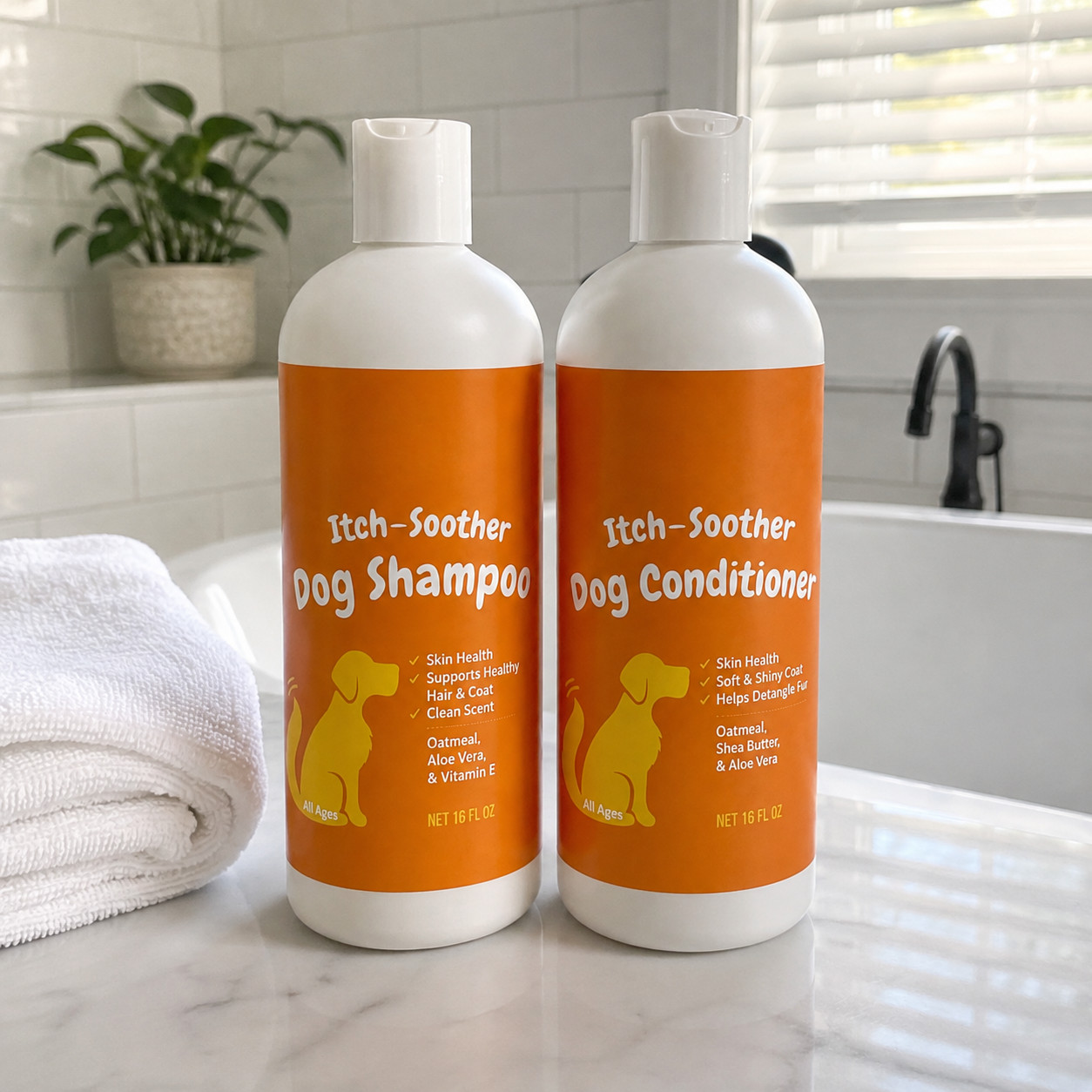 Spring Glow Soothing Lather Shampoo And Conditioner For Pets