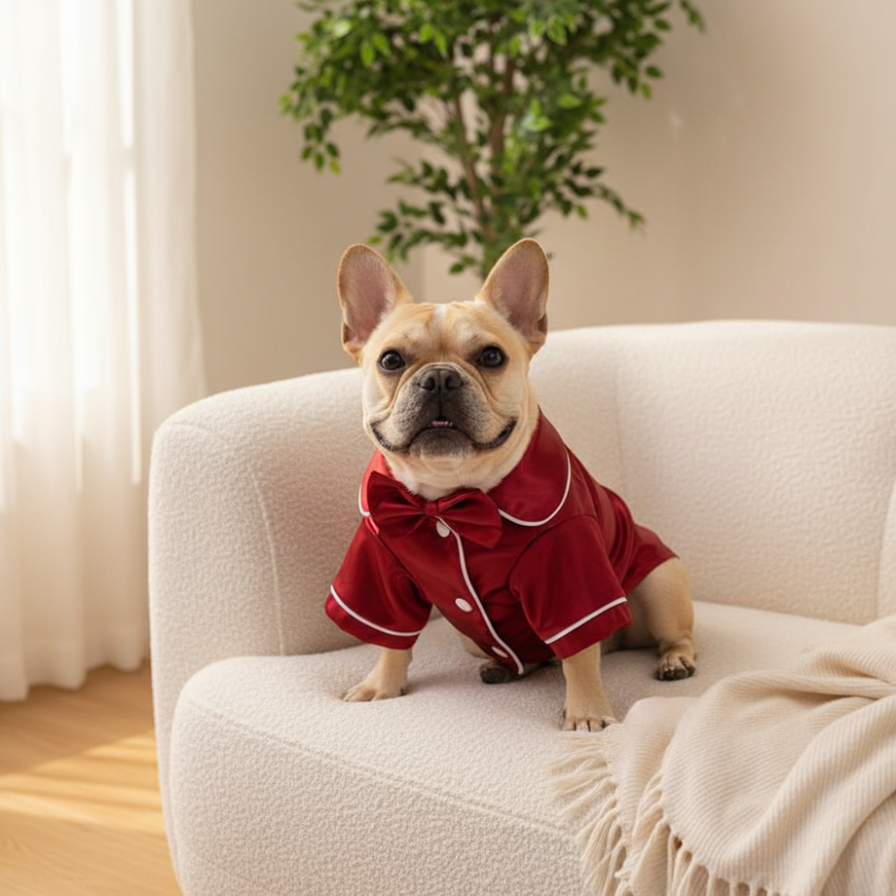 Glossy Pet Pajama Costume OutfitGlossy Pet Pajama Costume Outfit - Image 5