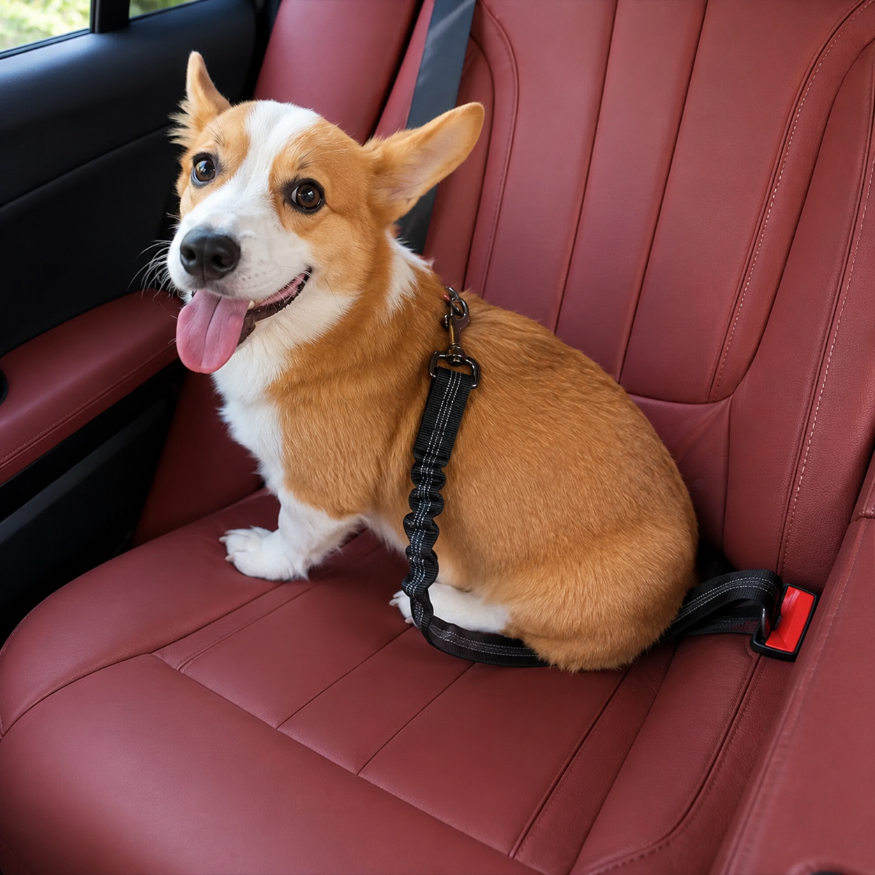Adjustable Car Seat Belt Harness Leash For Pets