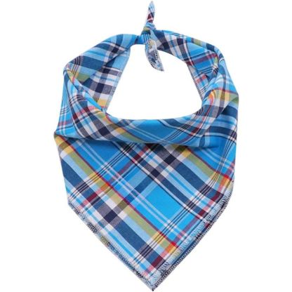 Dog Bandanas 1PC Washable Cotton Triangle Dog Scarfs For Small Large Dogs And Cats-Paw Print Pad