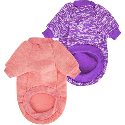Warm Soft Pet Clothes for Puppy, Medium Large Cat-Paw Print Pad