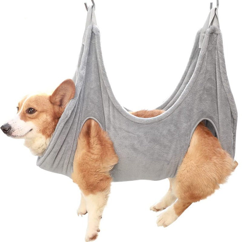 Dog Grooming Hammock,Dog Grooming Supplies, Claw Care-Paw Print Pad