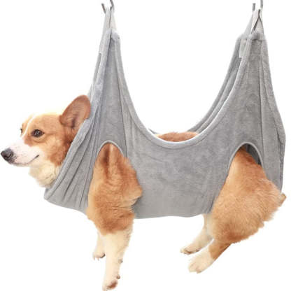 Dog Grooming Hammock,Dog Grooming Supplies, Claw Care-Paw Print Pad