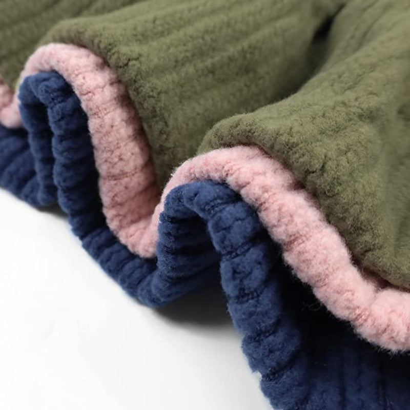 Turtleneck Knitted Dog Sweater Puppy Pajamas Thermal Doggie Winter Clothes Knitwear Pet Coats Cat Apparel Green Small-Paw Print Pad