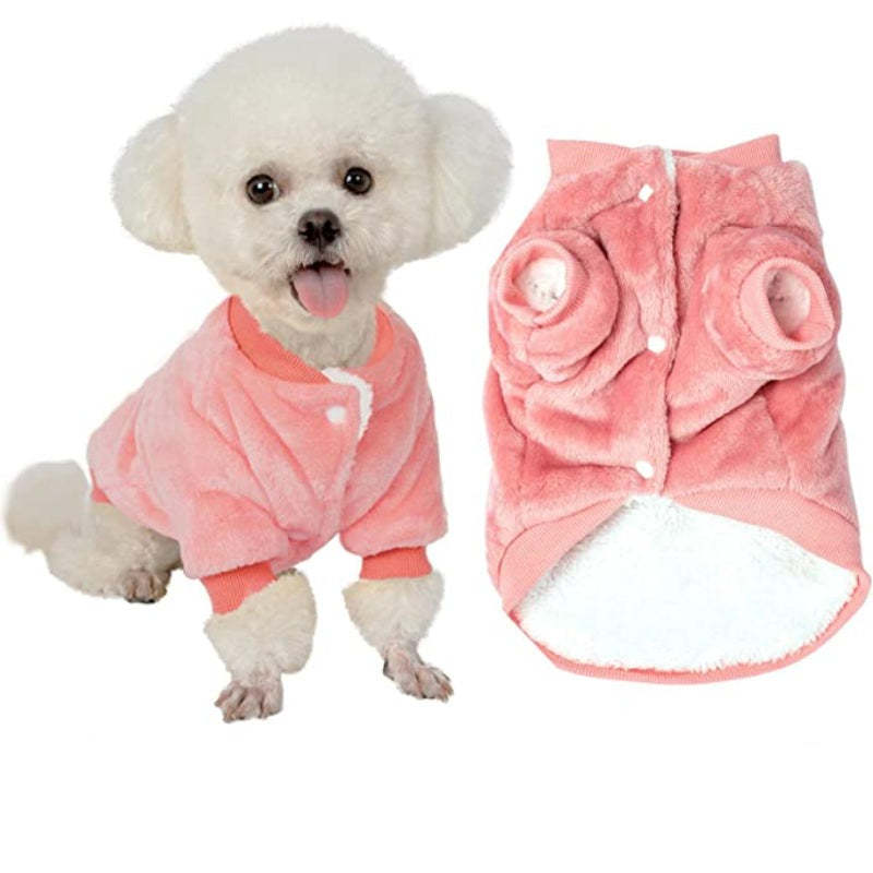 Ultra Soft and Warm Cat Pet Sweaters-Paw Print Pad