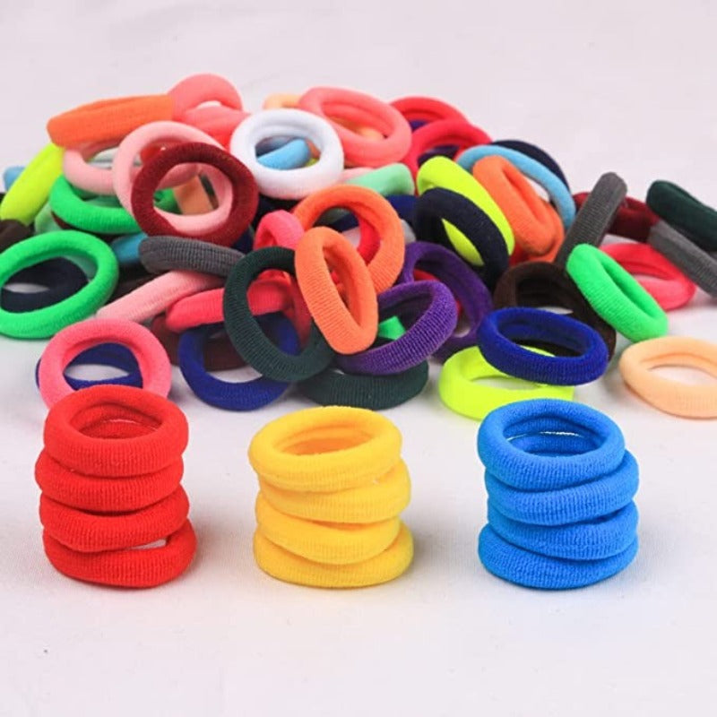 300 Pieces Colorful Small Rubber Bands Dog Hair Ties-Paw Print Pad