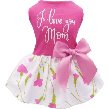 Thanksgiving Sweeter Than Pumpkin Pie Dog Dress One-Piece Outfits-Paw Print Pad