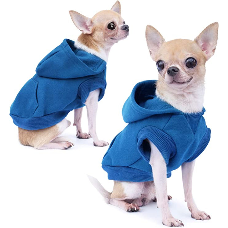 Clothes For Small Dogs With Teacup Yorkie Puppy Coat-Paw Print Pad