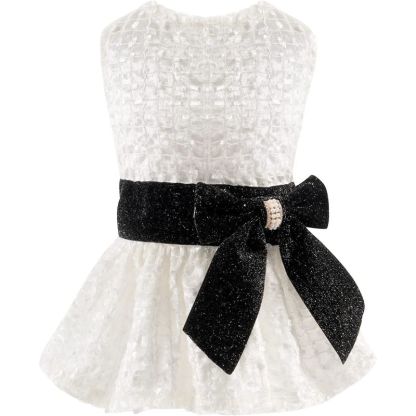 Summer Puppy Clothes For Small Dogs Girl Sequins Skirt-Paw Print Pad