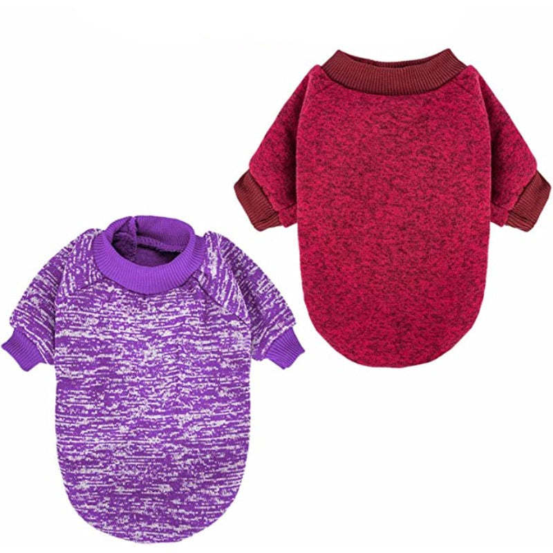 Warm Soft Pet Clothes for Puppy, Medium Large Cat-Paw Print Pad