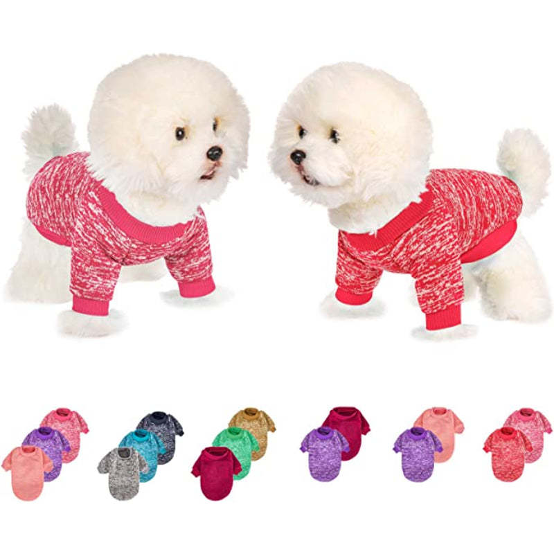 Warm Soft Pet Clothes for Puppy, Medium Large Cat-Paw Print Pad