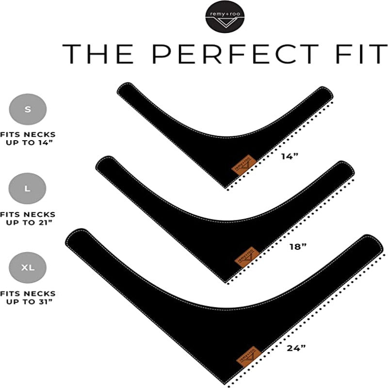 Dog Bandanas - 4 Pack Rubi Set Premium Durable Fabric Unique Shape Adjustable Fit Multiple Sizes-Paw Print Pad