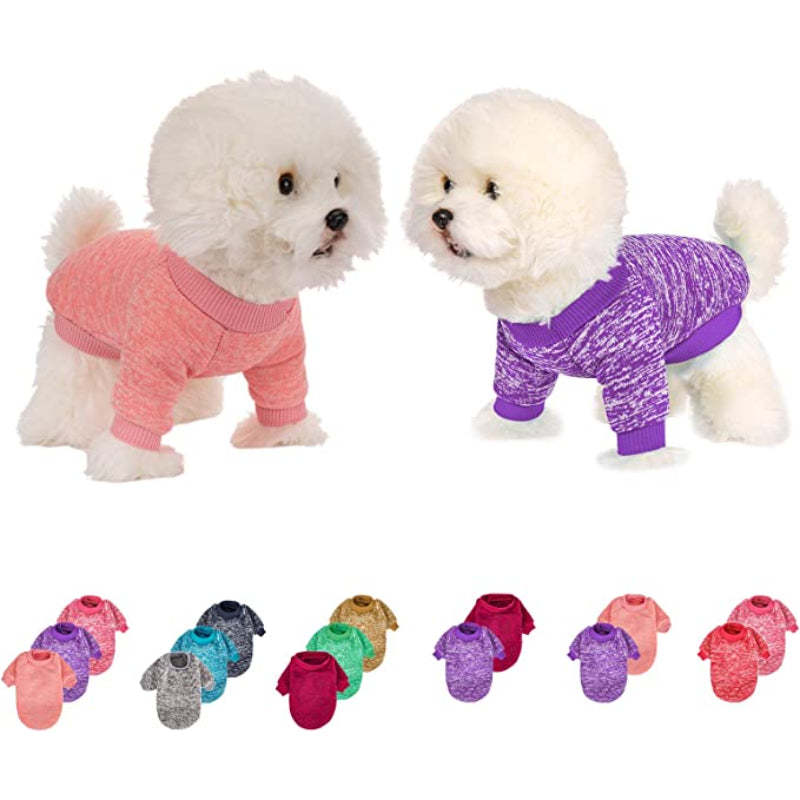Warm Soft Pet Clothes for Puppy, Medium Large Cat-Paw Print Pad