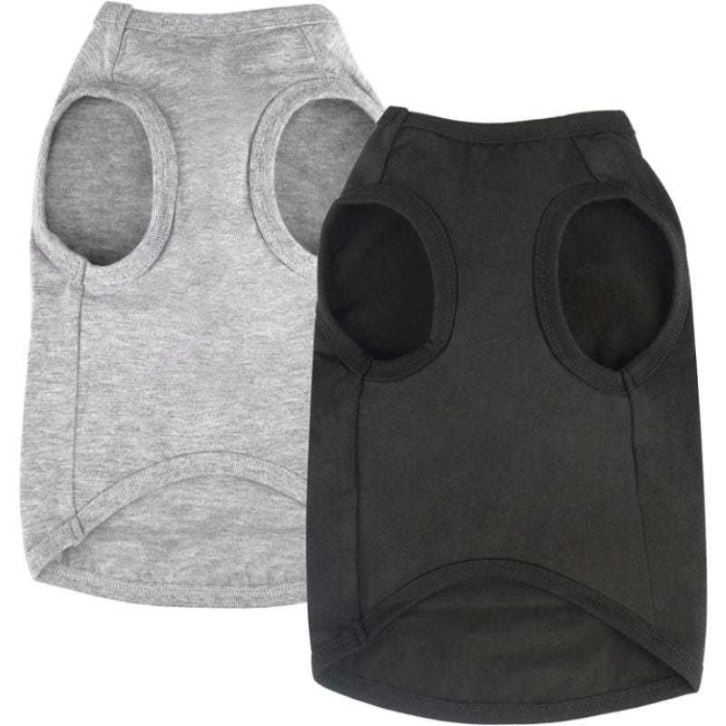 Dog Pink White Shirts, Soft Blank Cotton Tee-Shirt For Boy Girl Dogs, Plain Large Bulldog Clothes-Paw Print Pad