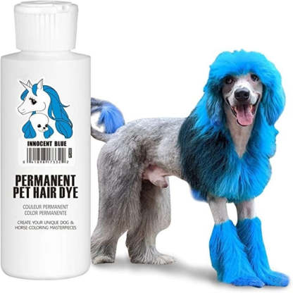 Permanent Dog Hair Dye, Pet Safe Dye Lasts Over 20 Washes