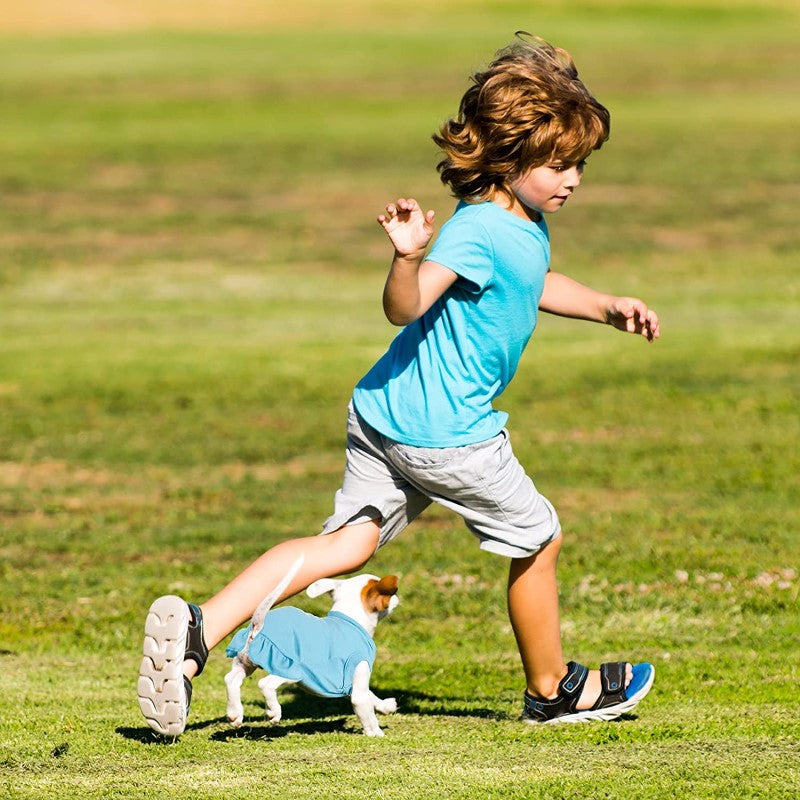 6 Pieces Dog Dresses Dog Shirt Skirt Dog Sleeveless Dress Breathable Pet Shirts with Ruffles Dog Sundress Dog Outfits for Dogs and Cats-Paw Print Pad