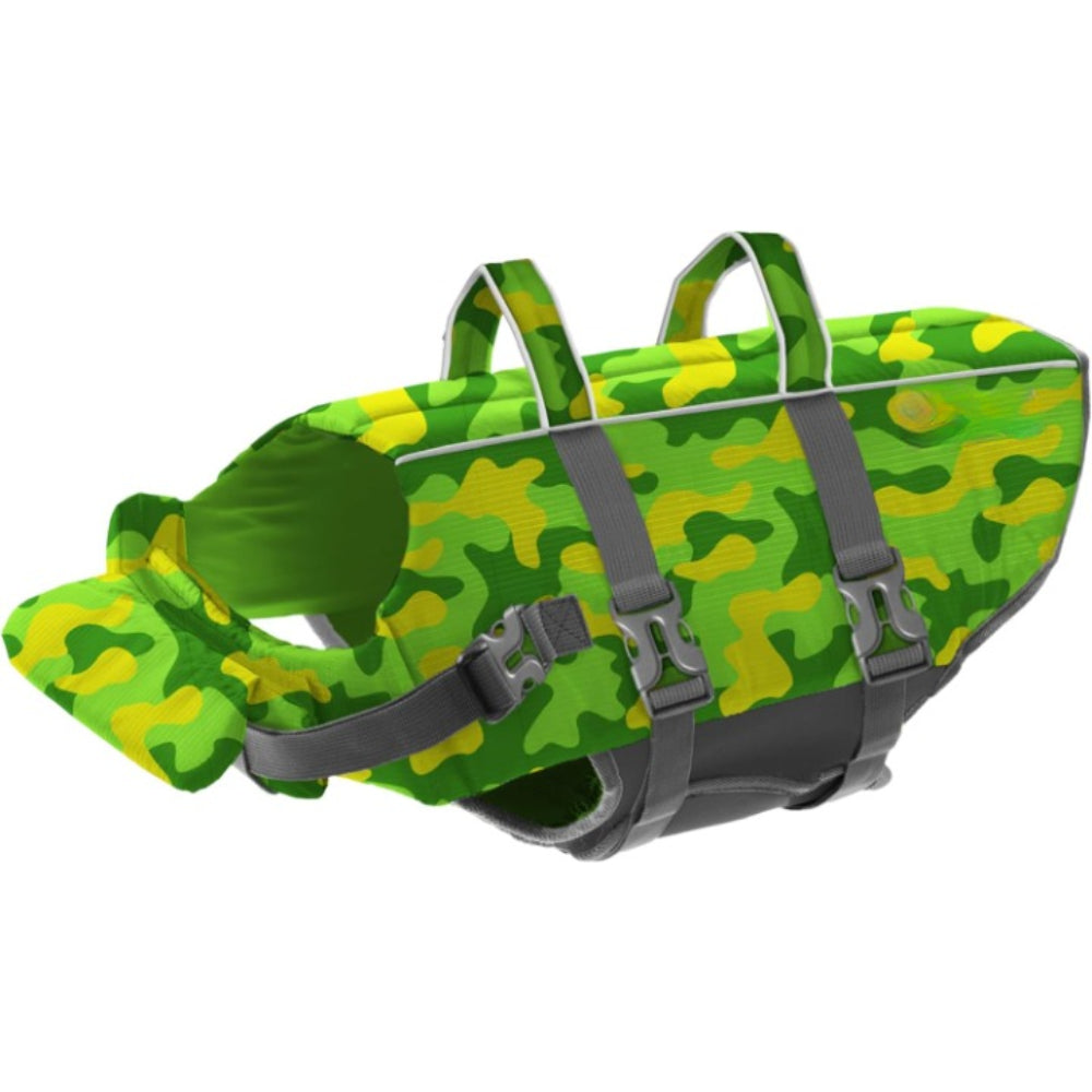 Granby Dog Life Jacket-Paw Print Pad