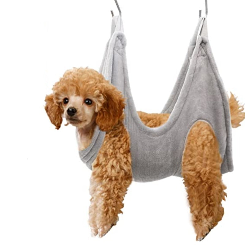 Dog Grooming Hammock,Dog Grooming Supplies, Claw Care-Paw Print Pad