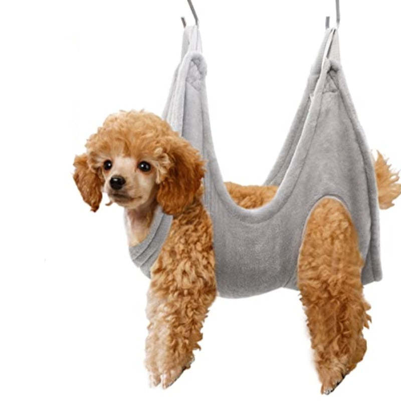 Dog Grooming Hammock,Dog Grooming Supplies, Claw Care-Paw Print Pad