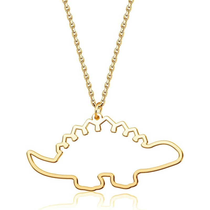 Pet Dog Cat Animal Dinosaur Necklace Personalized Jewelry-Paw Print Pad