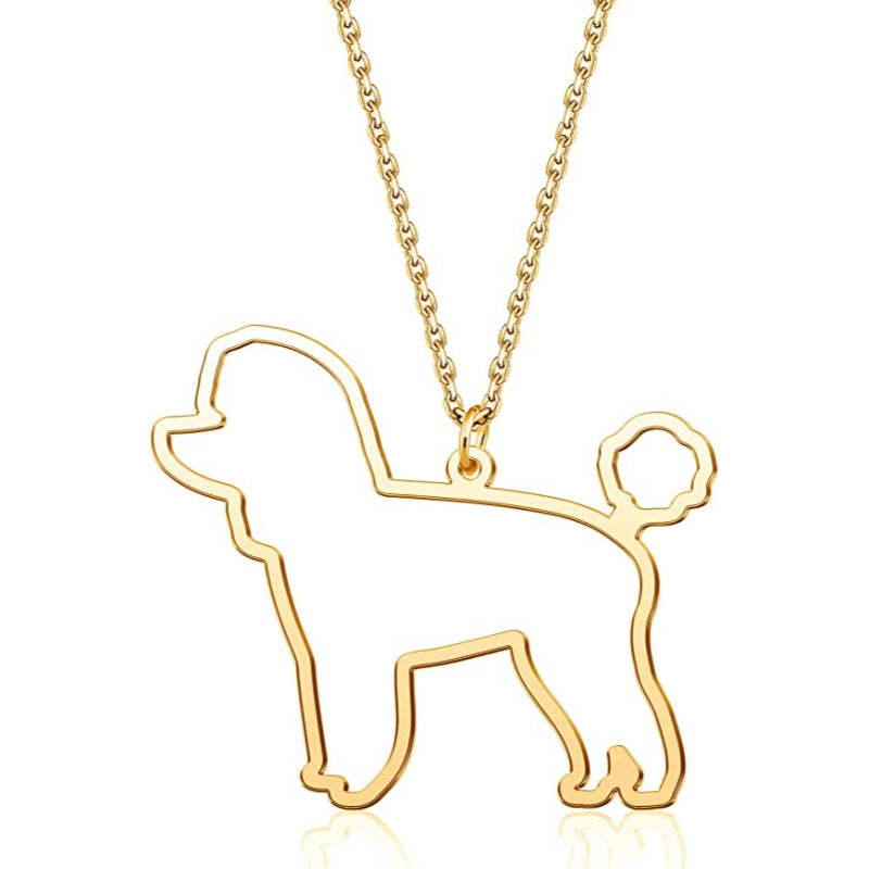 Pet Dog Cat Animal Dinosaur Necklace Personalized Jewelry-Paw Print Pad