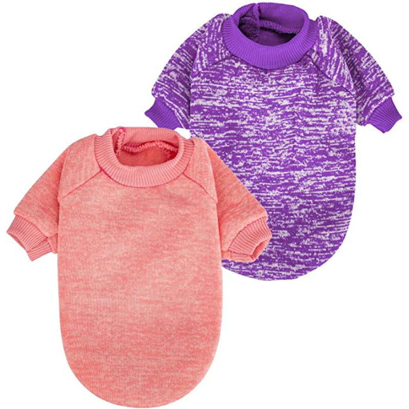 Warm Soft Pet Clothes for Puppy, Medium Large Cat-Paw Print Pad