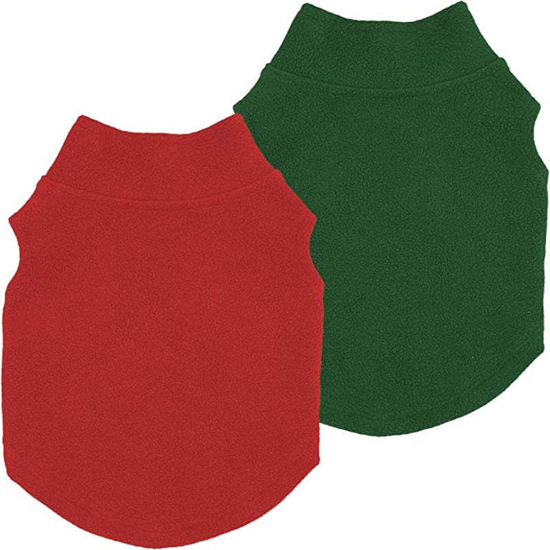Turtleneck Dog Sweatshirt And Dog Winter Clothes For Small Dogs-Paw Print Pad