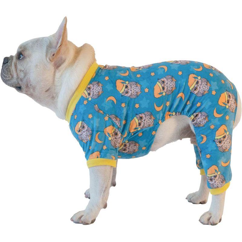 Holiday Dog Pajamas Clothes-Paw Print Pad