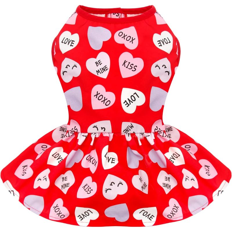 Day Dog Dress Lucky Shamrock Dog Tulle Skirt With Bowtie Holiday Dog Dresses For Small Dogs-Paw Print Pad