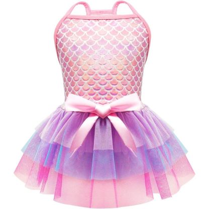 Day Dog Dress Lucky Shamrock Dog Tulle Skirt With Bowtie Holiday Dog Dresses For Small Dogs-Paw Print Pad