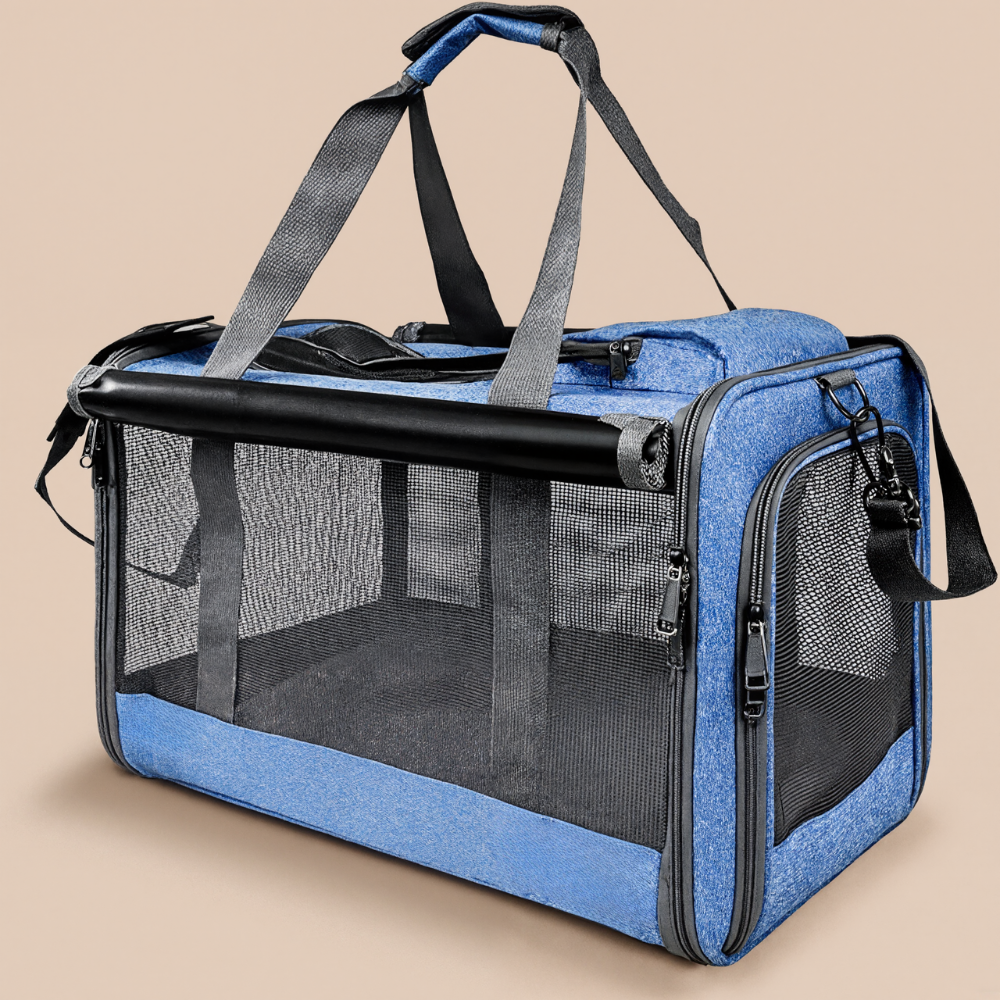 Cat Carrier Large Cats Spacious Collapsible Soft Carrier