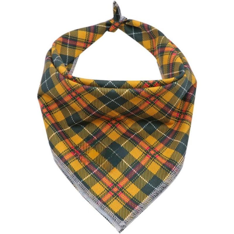 Dog Scarfs For Small Large Dogs Adjustable Dogs Bib Scarfs For Girl Or Boy Dogs-Paw Print Pad