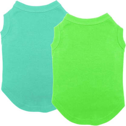 Colorful Dog Shirts Clothes Vest Soft And Comfortable-Paw Print Pad
