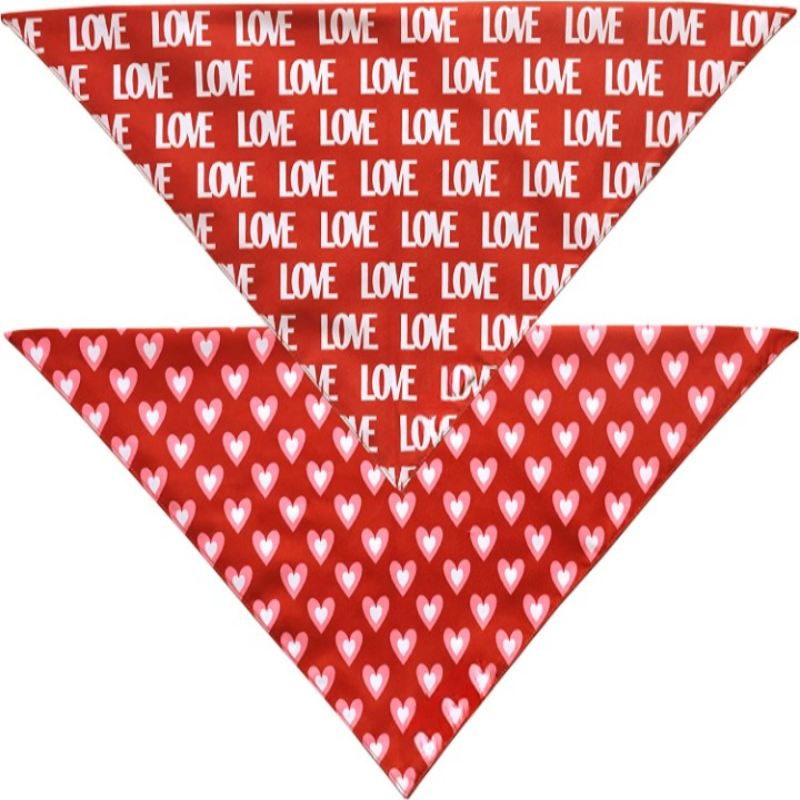 Patrick's Day Bandanas, Premium Durable Fabric, Multiple Sizes Offered-Paw Print Pad