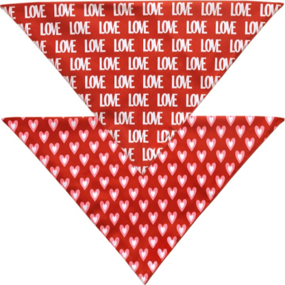 Patrick's Day Bandanas, Premium Durable Fabric, Multiple Sizes Offered-Paw Print Pad