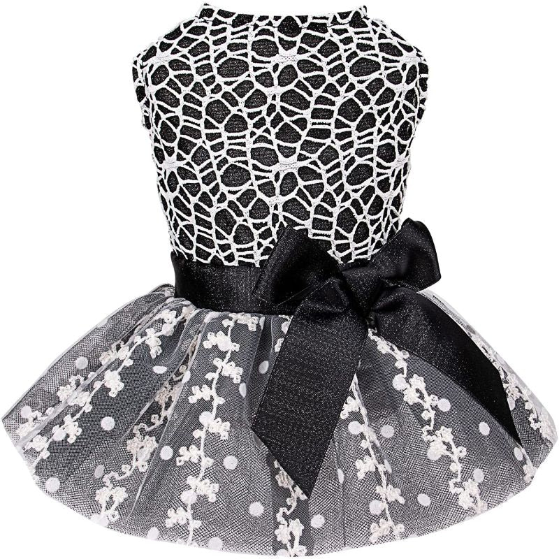 Dog Dresses Bling Mermaid Summer Puppy Clothes For Small Dogs Girl Sequins Skirt-Paw Print Pad