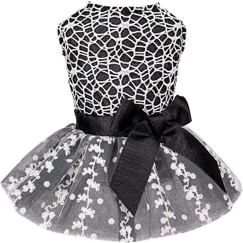 Dog Dresses Bling Mermaid Summer Puppy Clothes For Small Dogs Girl Sequins Skirt-Paw Print Pad