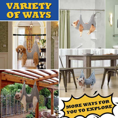 Dog Grooming Hammock,Dog Grooming Supplies, Claw Care-Paw Print Pad