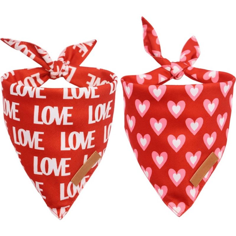 Patrick's Day Bandanas, Premium Durable Fabric, Multiple Sizes Offered-Paw Print Pad