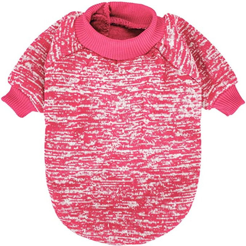 Dog Sweaters For Small Dogs, Dog Shirt Vest Coat For Winter Christmas-Paw Print Pad