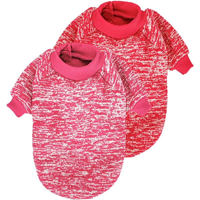 Warm Soft Pet Clothes for Puppy, Medium Large Cat-Paw Print Pad