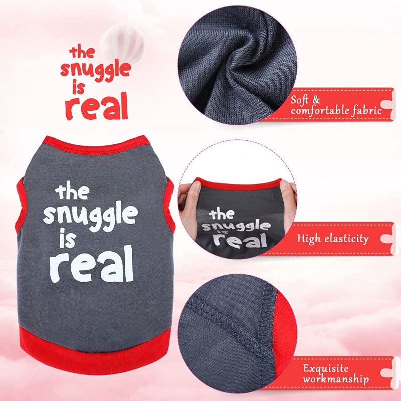 8 Pieces Pet Soft Shirts Classy Dog Outfits Small Dog for Pet Dogs-Paw Print Pad