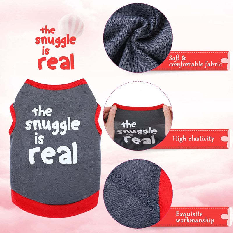 8 Pieces Pet Soft Shirts Classy Dog Outfits Small Dog for Pet Dogs