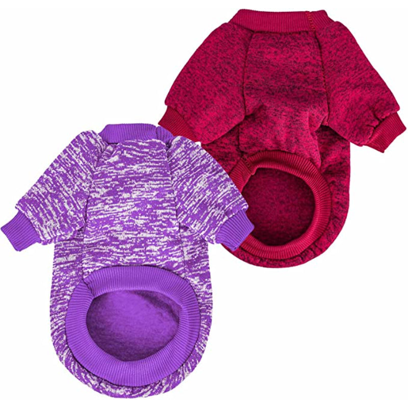 Warm Soft Pet Clothes for Puppy, Medium Large Cat-Paw Print Pad