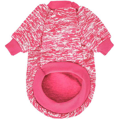 Dog Sweaters For Small Dogs, Dog Shirt Vest Coat For Winter Christmas-Paw Print Pad