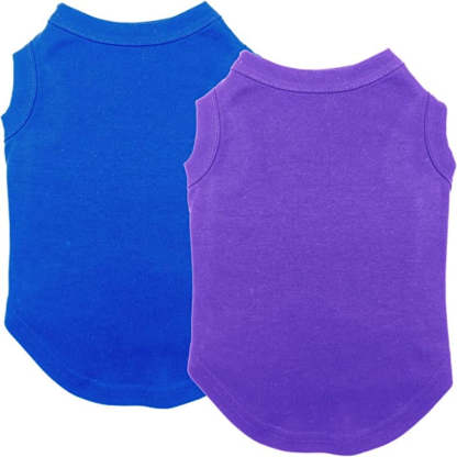 Colorful Dog Shirts Clothes Vest Soft And Comfortable-Paw Print Pad